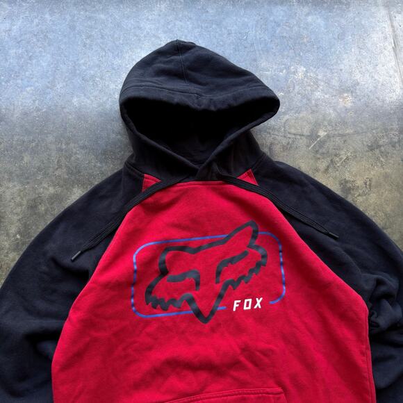 Vintage Y2K Essential Fox Racing Sweatshirt - Picture 2 of 4